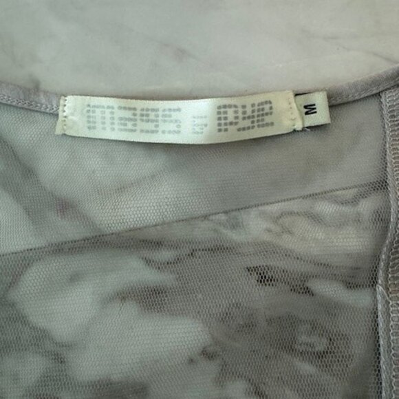 Beaded LF Black Crop Top Size Medium - Picture 3 of 5